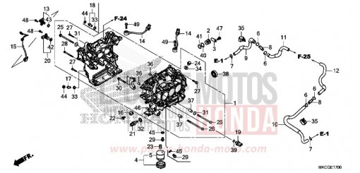 BLOC-CYLINDRES GL1800L de 2020